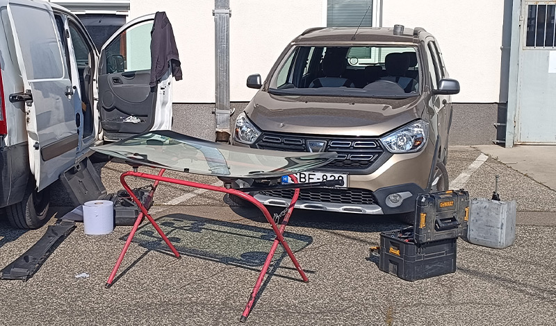 Szélvédőcsere Csömörön